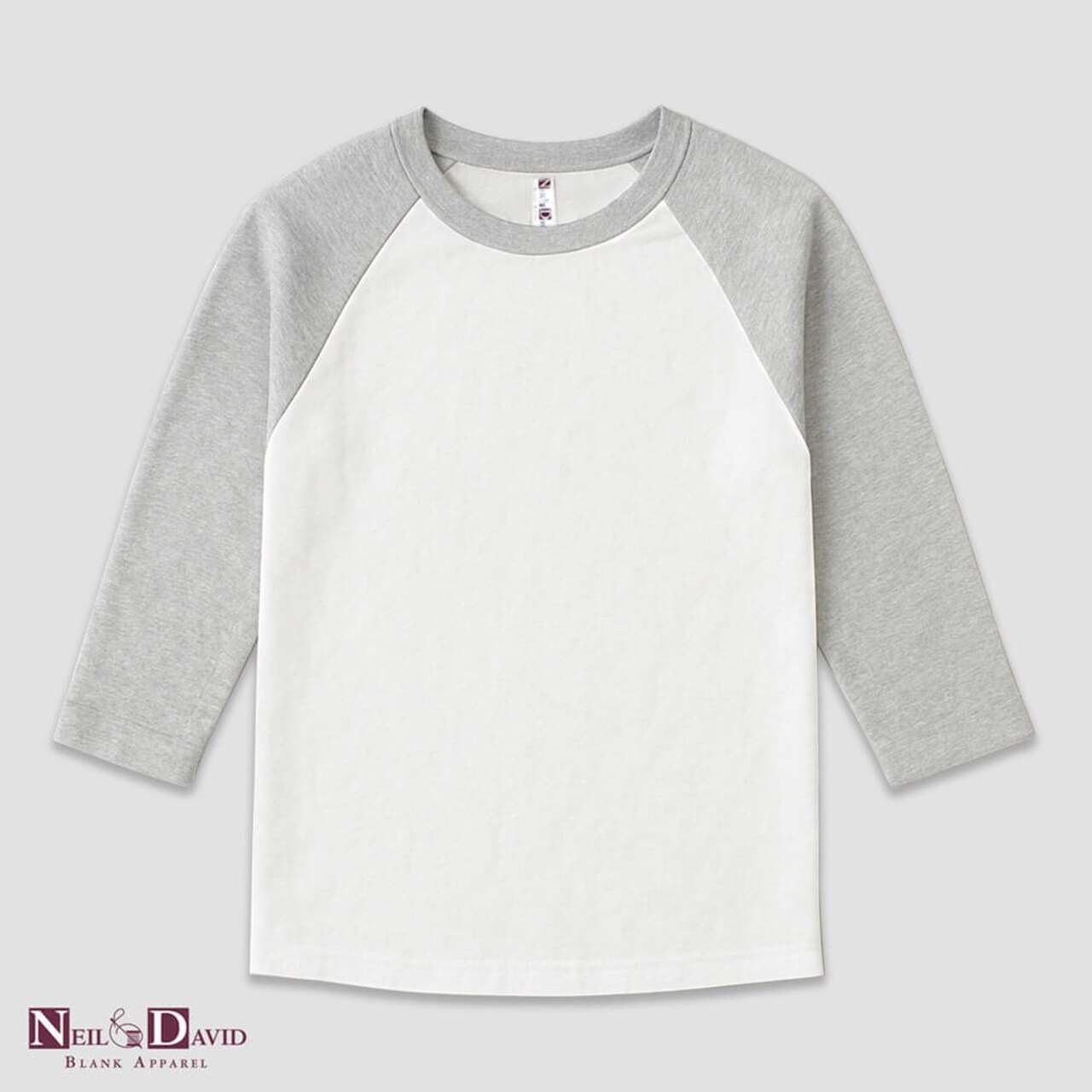 Neil & David® Adult Raglan Sleeve Baseball Tee Sublimation Blank T-shirt